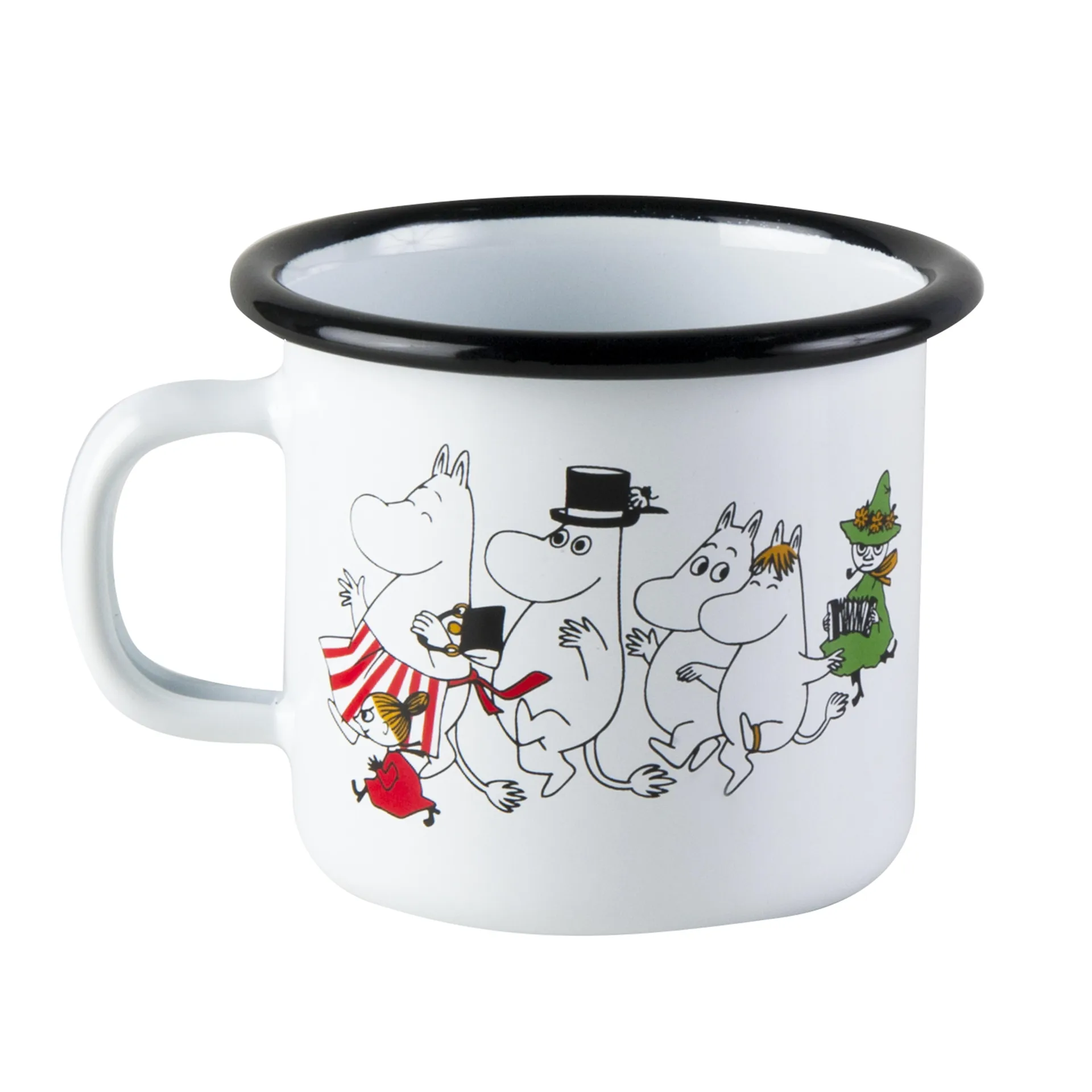 Caneca esmalte Moomin valley, 2,5 dl Muurla