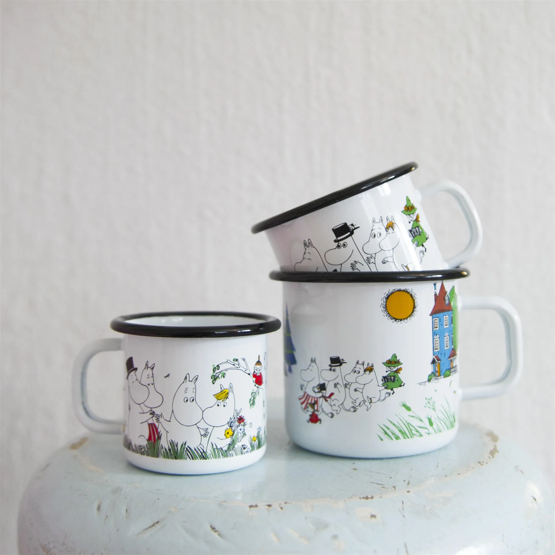 Caneca esmalte Moomin valley, 2,5 dl Muurla