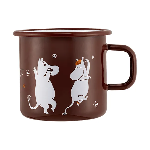 Caneca esmalte Mumin 550 ml - Comet - Muurla