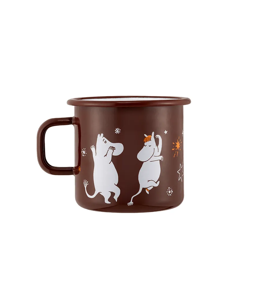 Caneca esmalte Mumin 550 ml, Comet Muurla