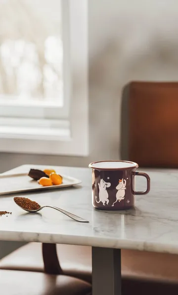 Caneca esmalte Mumin 550 ml - Comet - Muurla