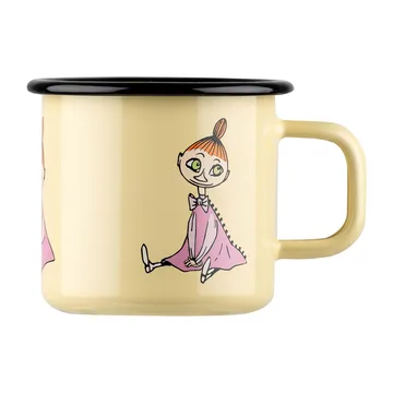 Caneca esmalte Mymble Retro 37 cl - Amarelo - Muurla