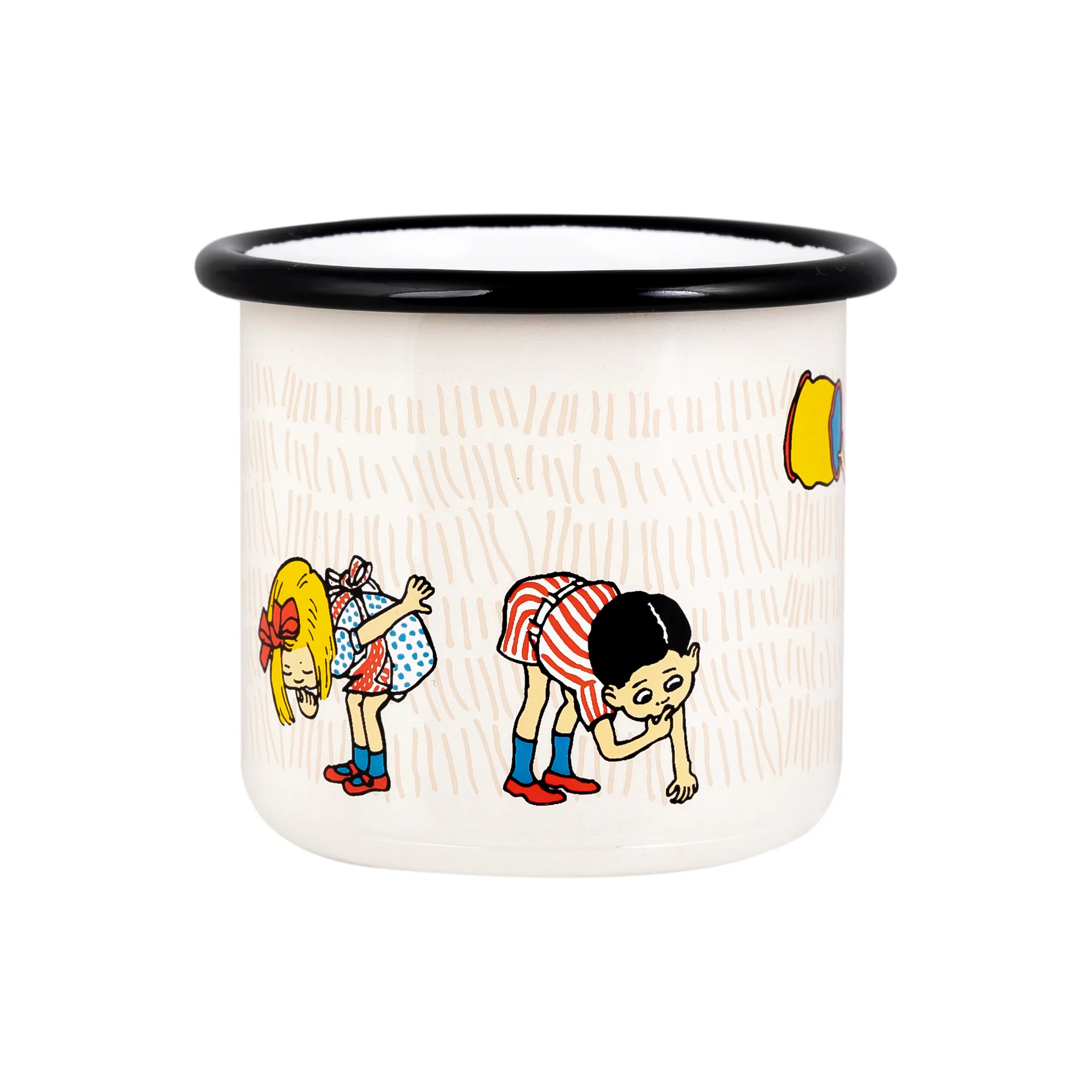 Caneca esmalte Pippi The Snirkle Hunt 25 cl, Multi Muurla