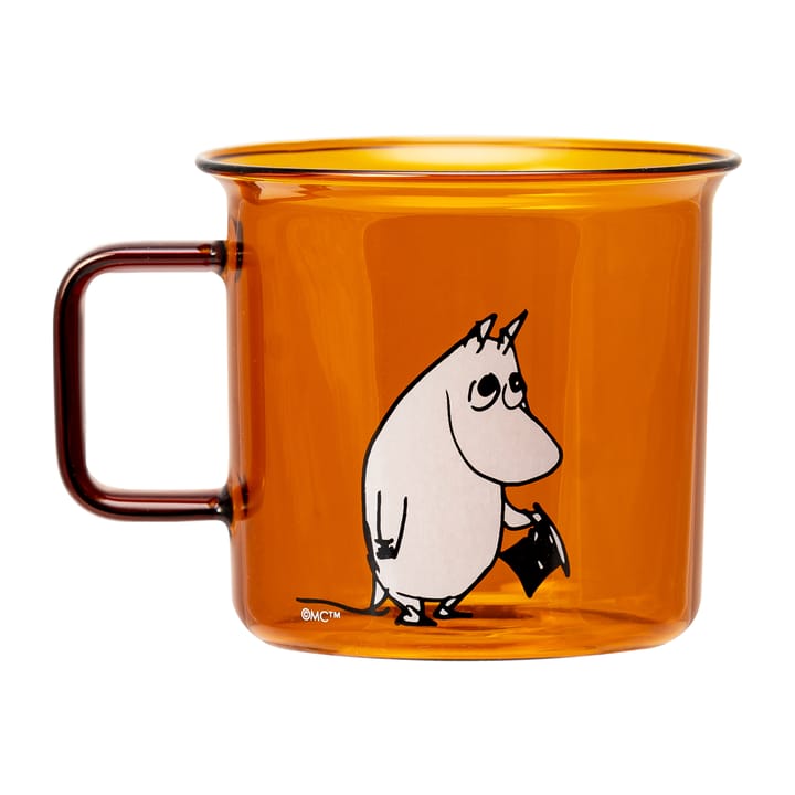 Caneca Moomin pappa glass 35 cl  - Âmbar - Muurla