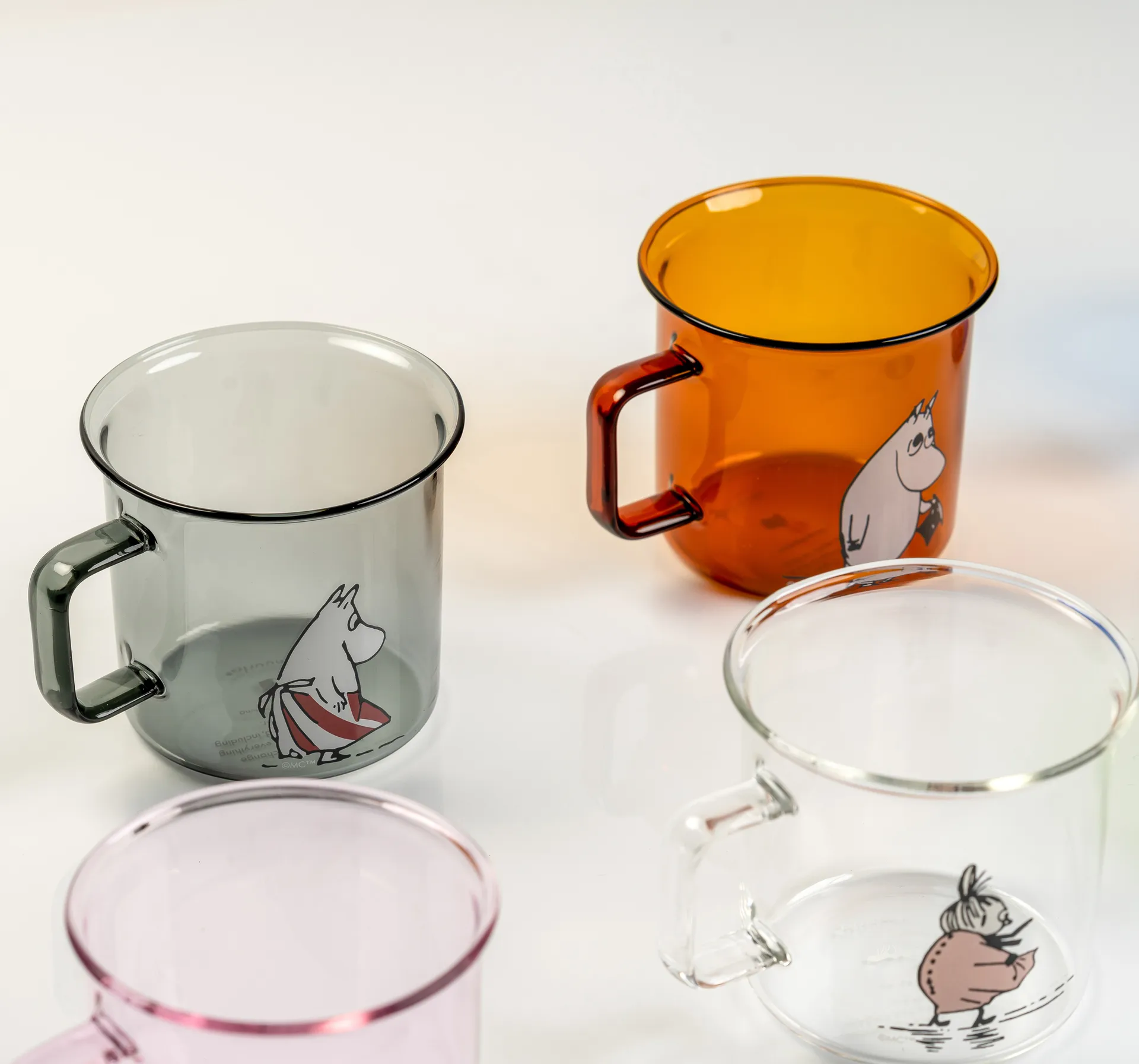 Caneca Moomin pappa glass 35 cl , Âmbar Muurla