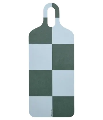 Checks & Stripes bandeja 13x33 cm - Brown-pink-green - Muurla