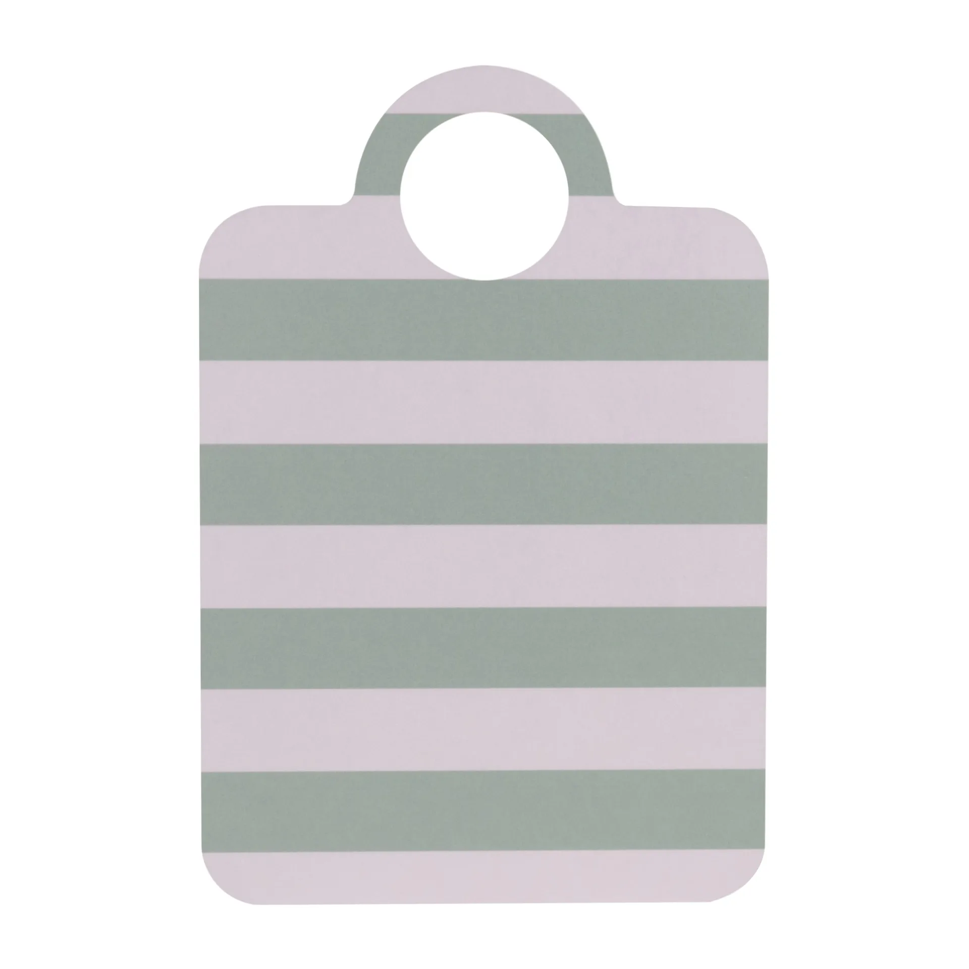 Checks & Stripes bandeja 21x31 cm, Azul hortelã Muurla