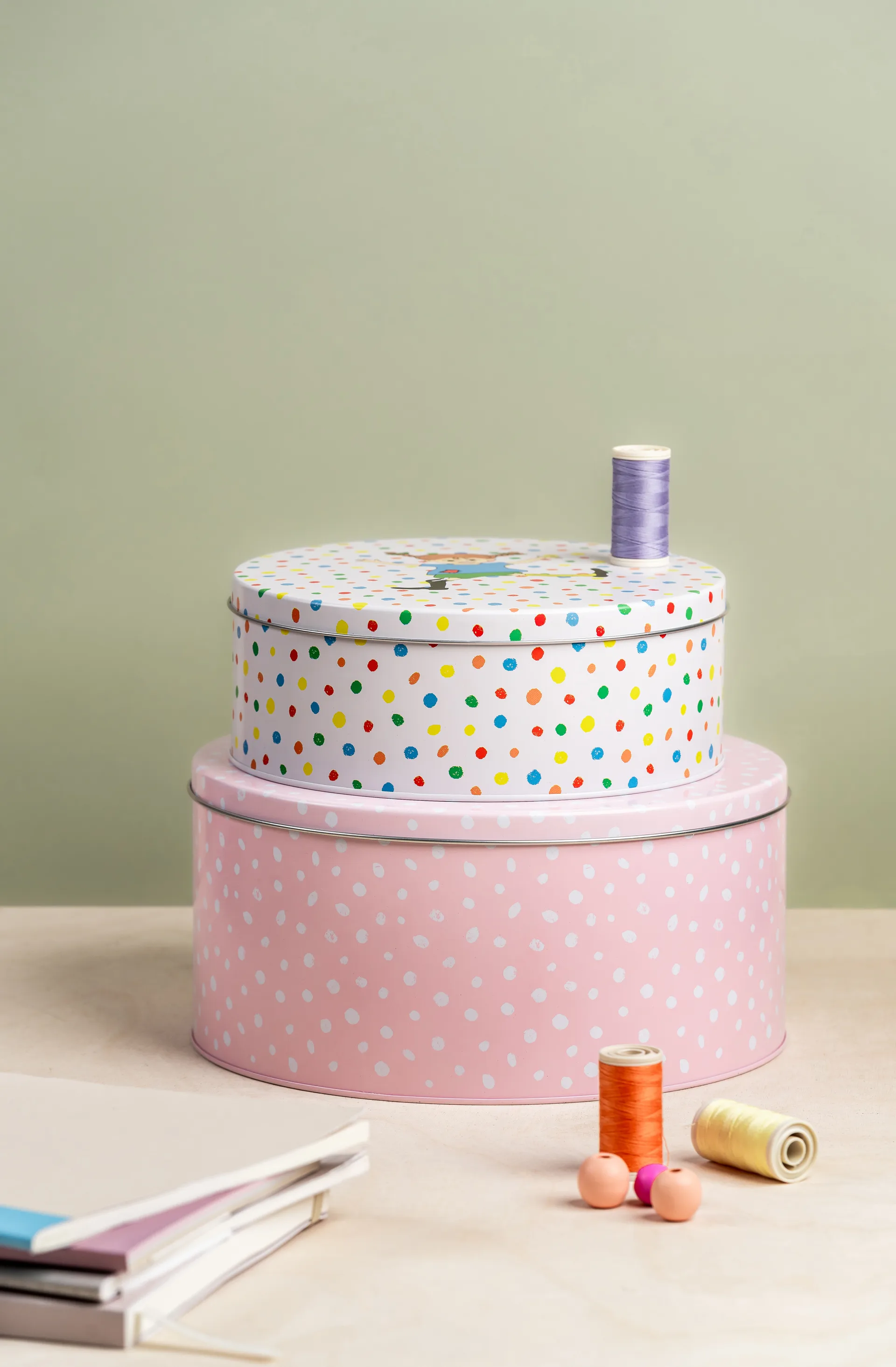 Conjunto de Lata Pippi, 2 delar Muurla