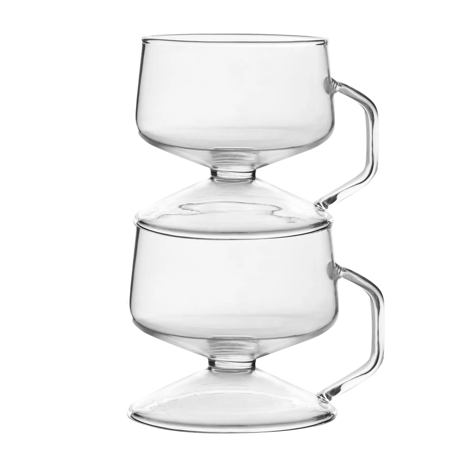 Copo para bebidas quentes Olo 30 cl, 2 un., transparente Muurla