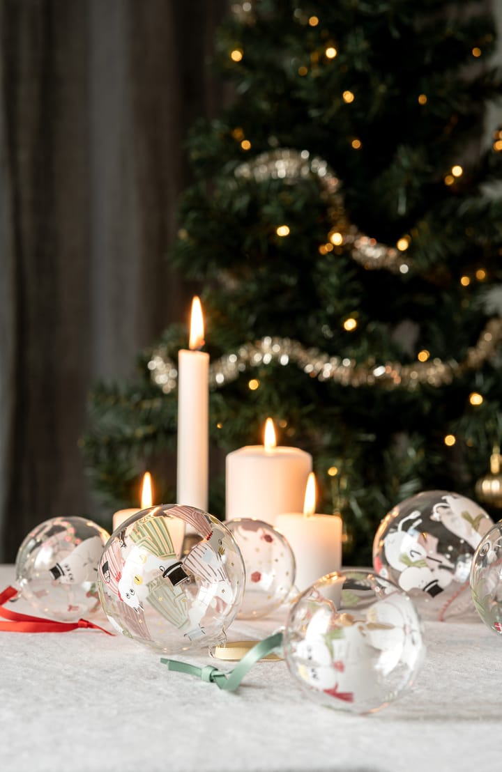 Decoração de árvore de Natal Moomin Ø9 cm, Happy holidays Muurla