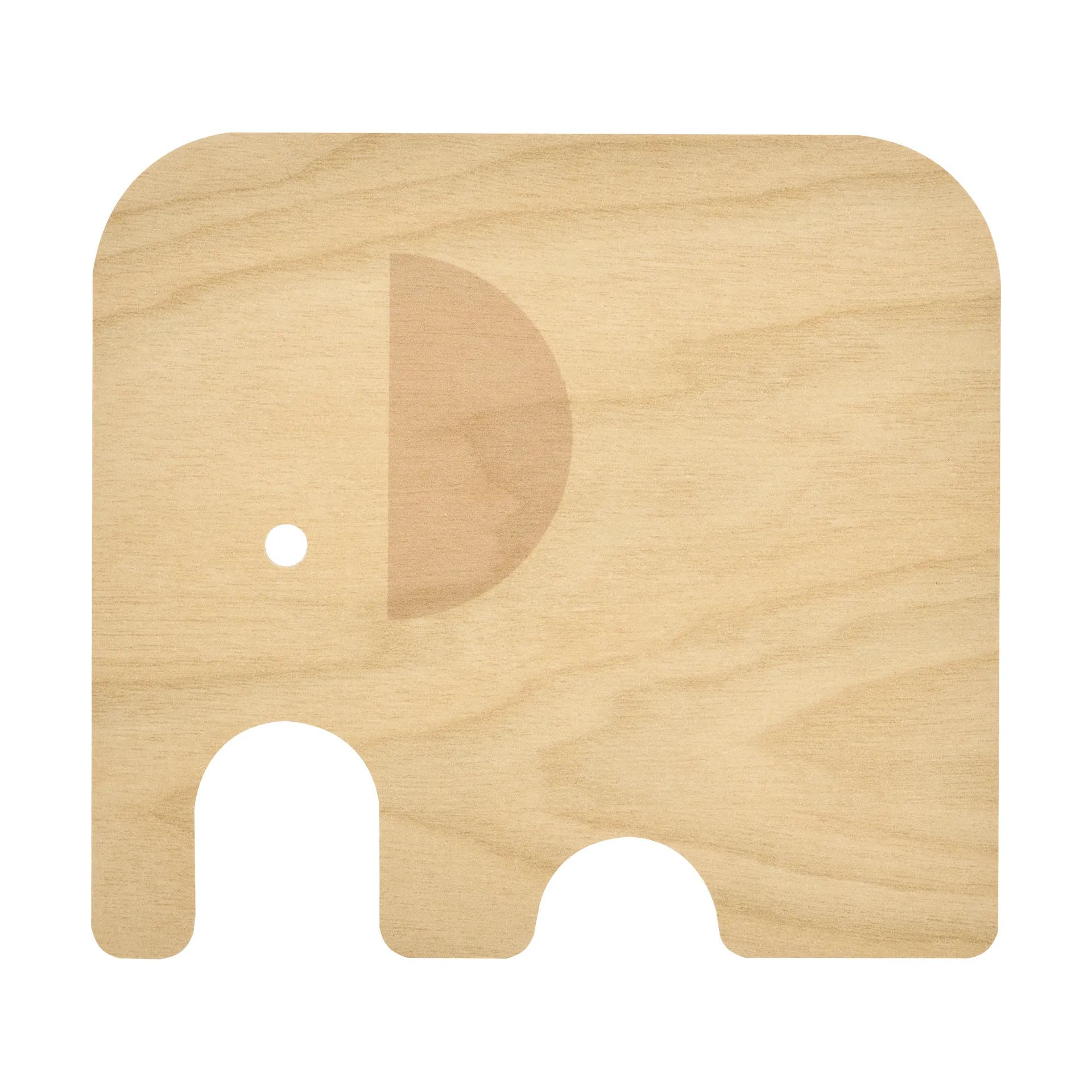 Elephant base para copos 11x10 cm, Yellow Muurla