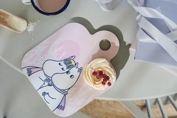 Frosty Day Mumin Chop & Serve tabuleiro - 20x25 cm - Muurla