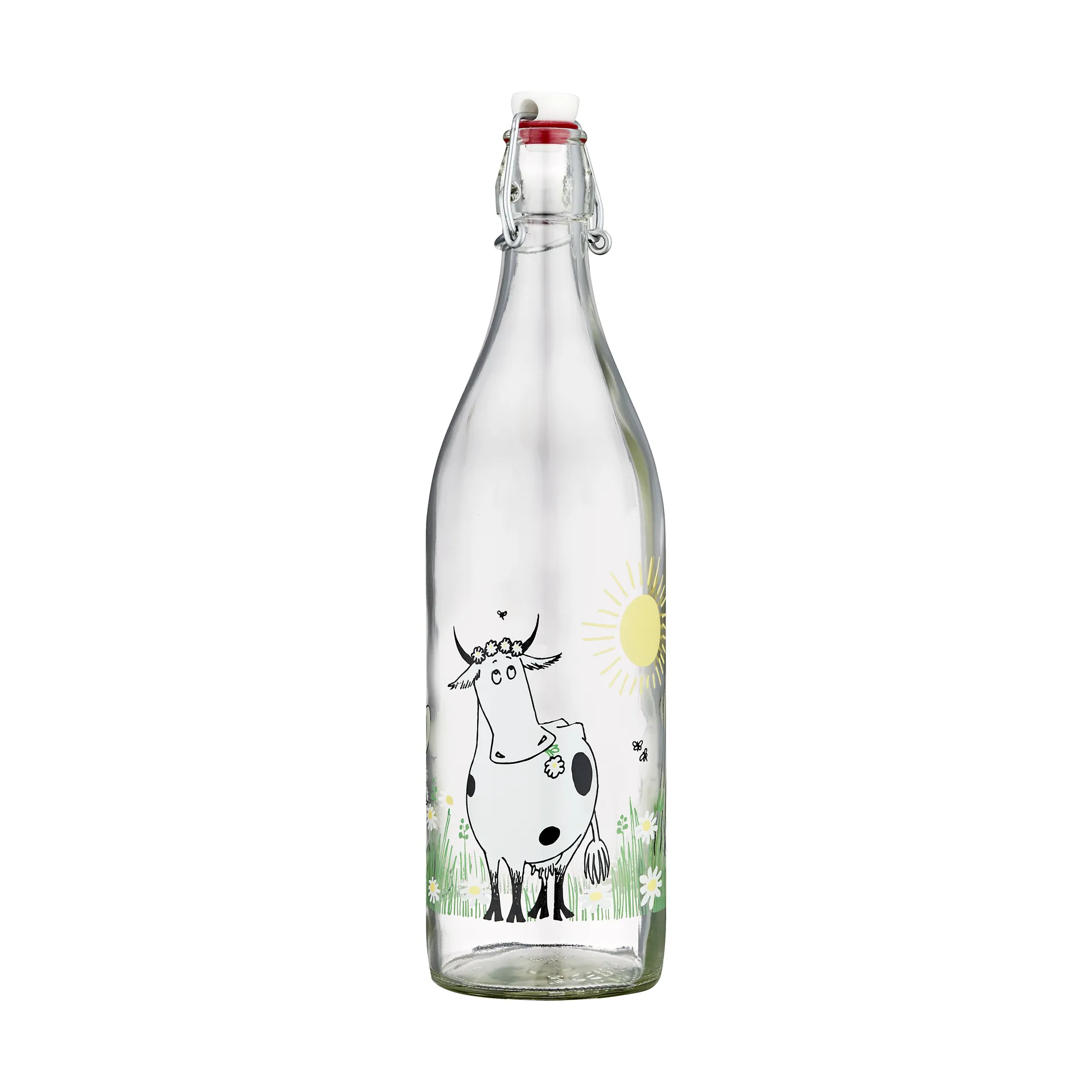 Garrafa de vidro Moomin 1 L, Meadow Muurla