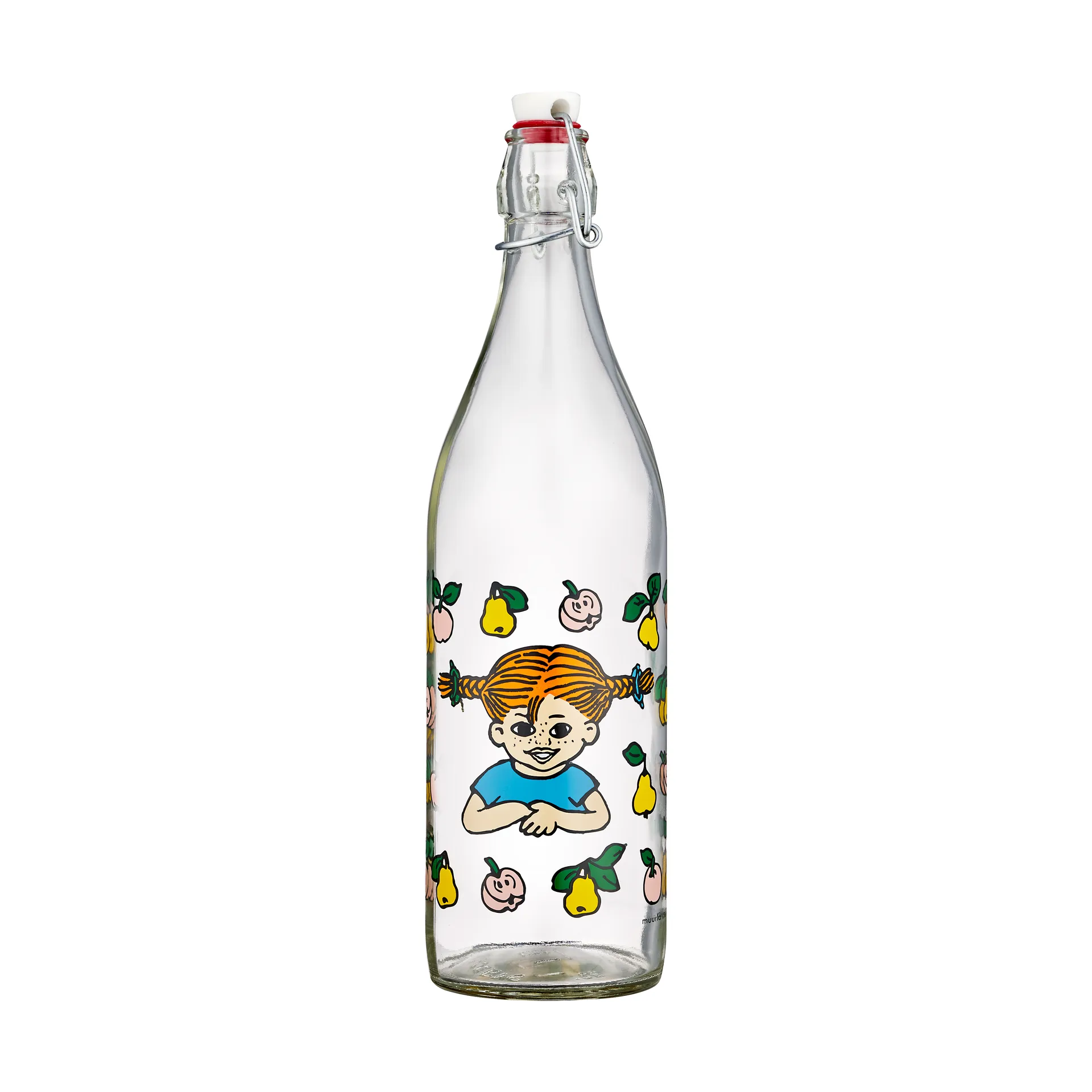 Garrafa de vidro Pippi 1 L, Fruits Muurla