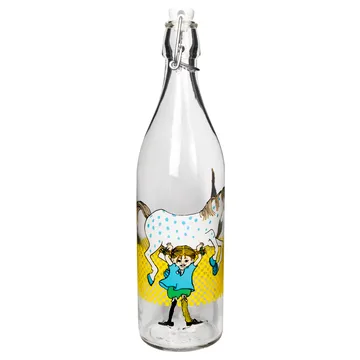 Garrafa de vidro Pippi 1 L - Multi - Muurla