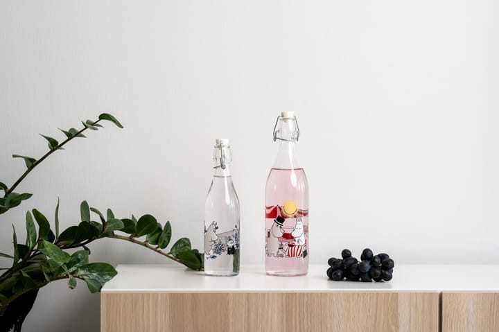 Garrafa de vidro Summertime 1 L, Transparent Muurla