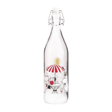 Garrafa de vidro Summertime 1 L - Transparent - Muurla
