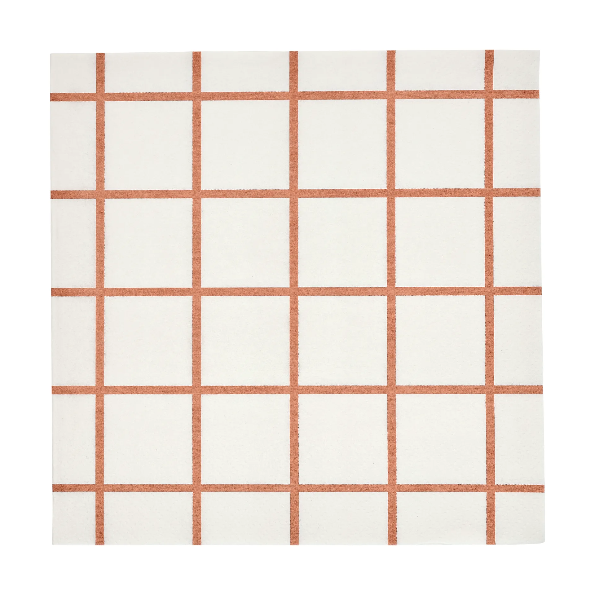 Guardanapo de papel Check & Stripes 25x25 cm, 20-unid., Beige Muurla