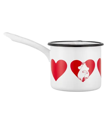 Heart caçarola esmaltada Mumin - 1,3 L - Muurla