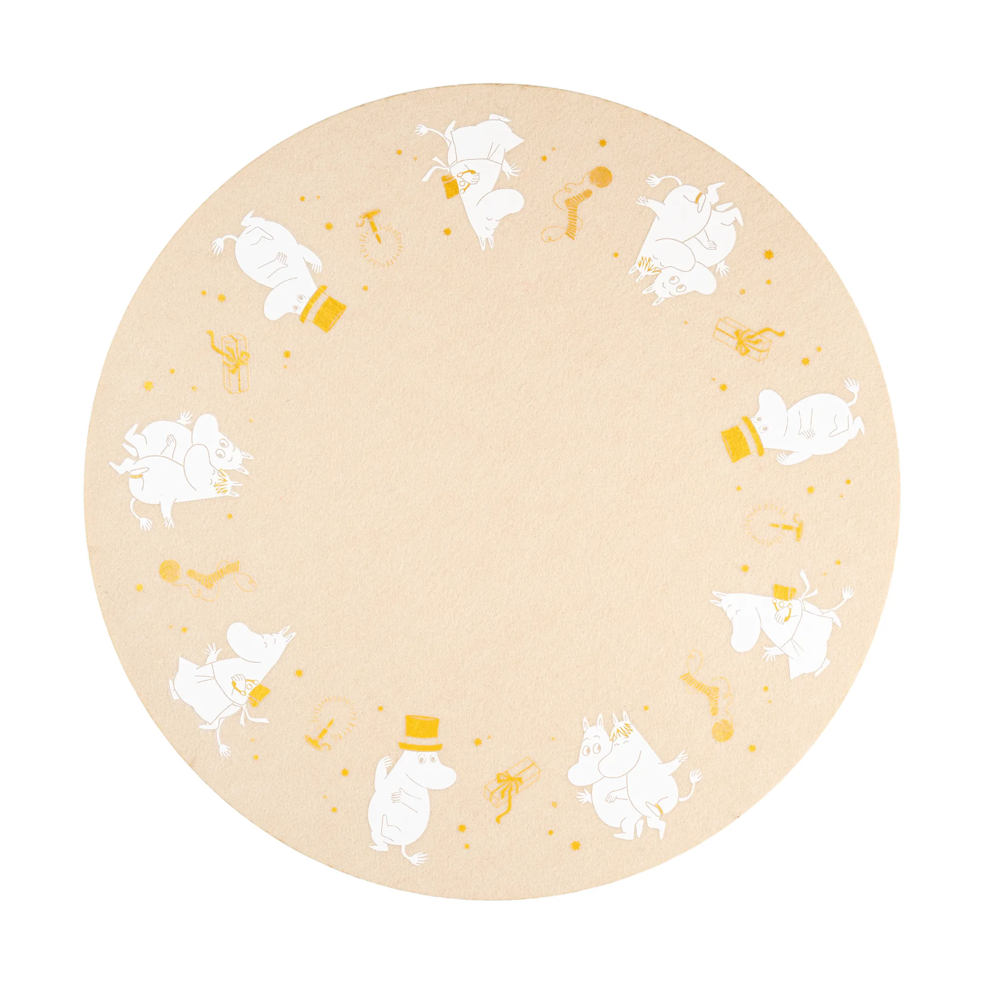 Individual de mesa Moomin Ø38 cm, Sparkling stars Muurla