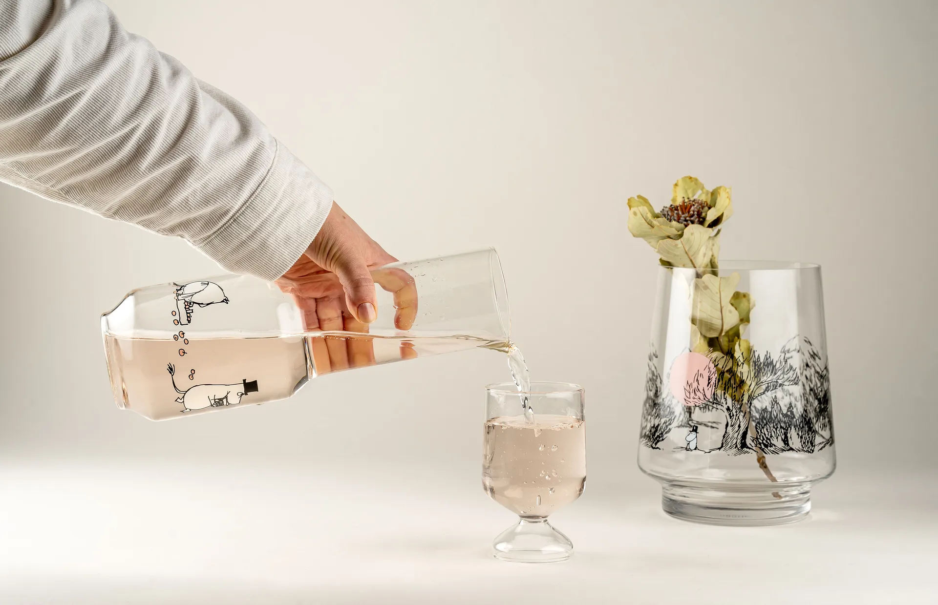 Jarro Harvest Time 1,2 litros, Clear Muurla