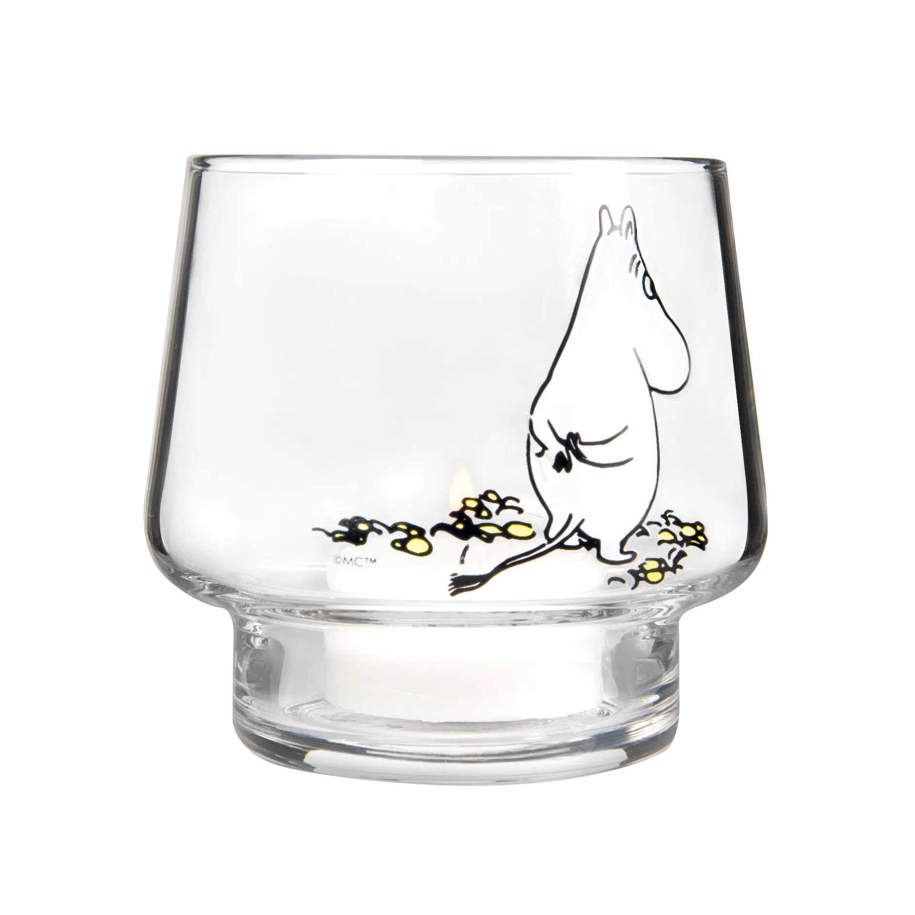 Lanterna The wait, transparente-branco Muurla