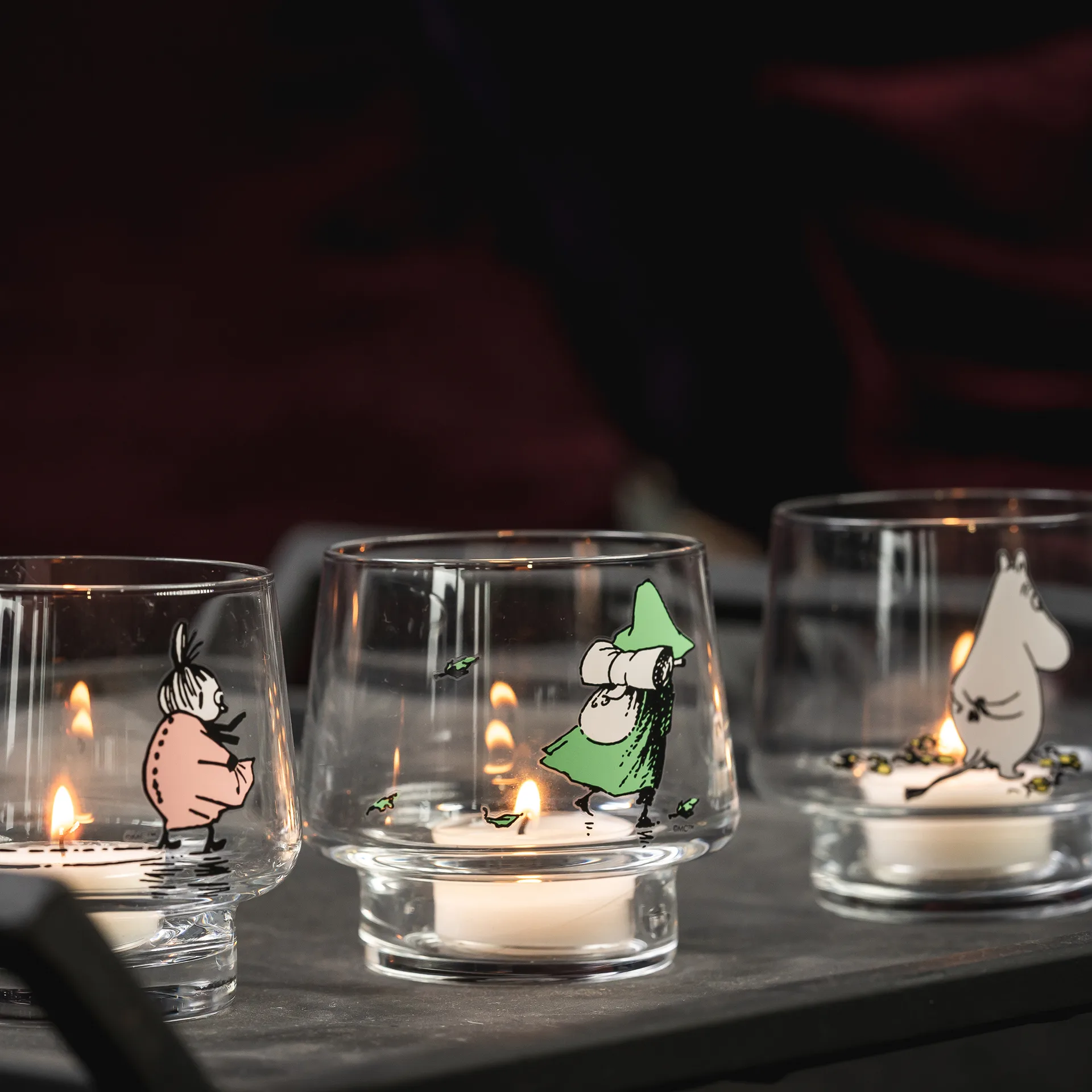 Lanterna The wait, transparente-branco Muurla