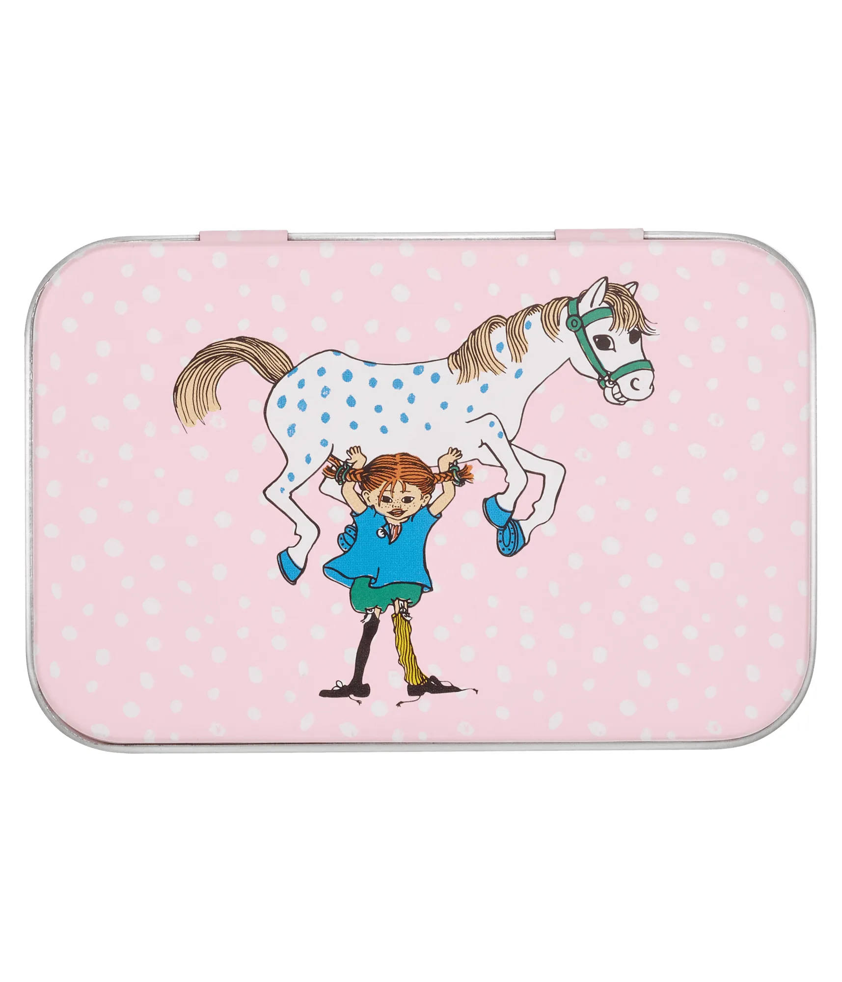 Lata de armazenamento Pippi 10x6,5x3 cm, Pippi and the Horse Muurla