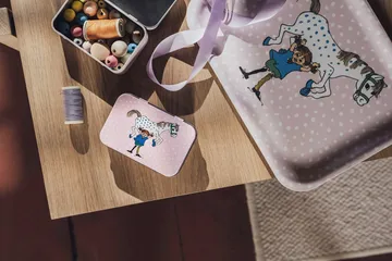 Lata de armazenamento Pippi 10x6,5x3 cm - Pippi and the Horse - Muurla