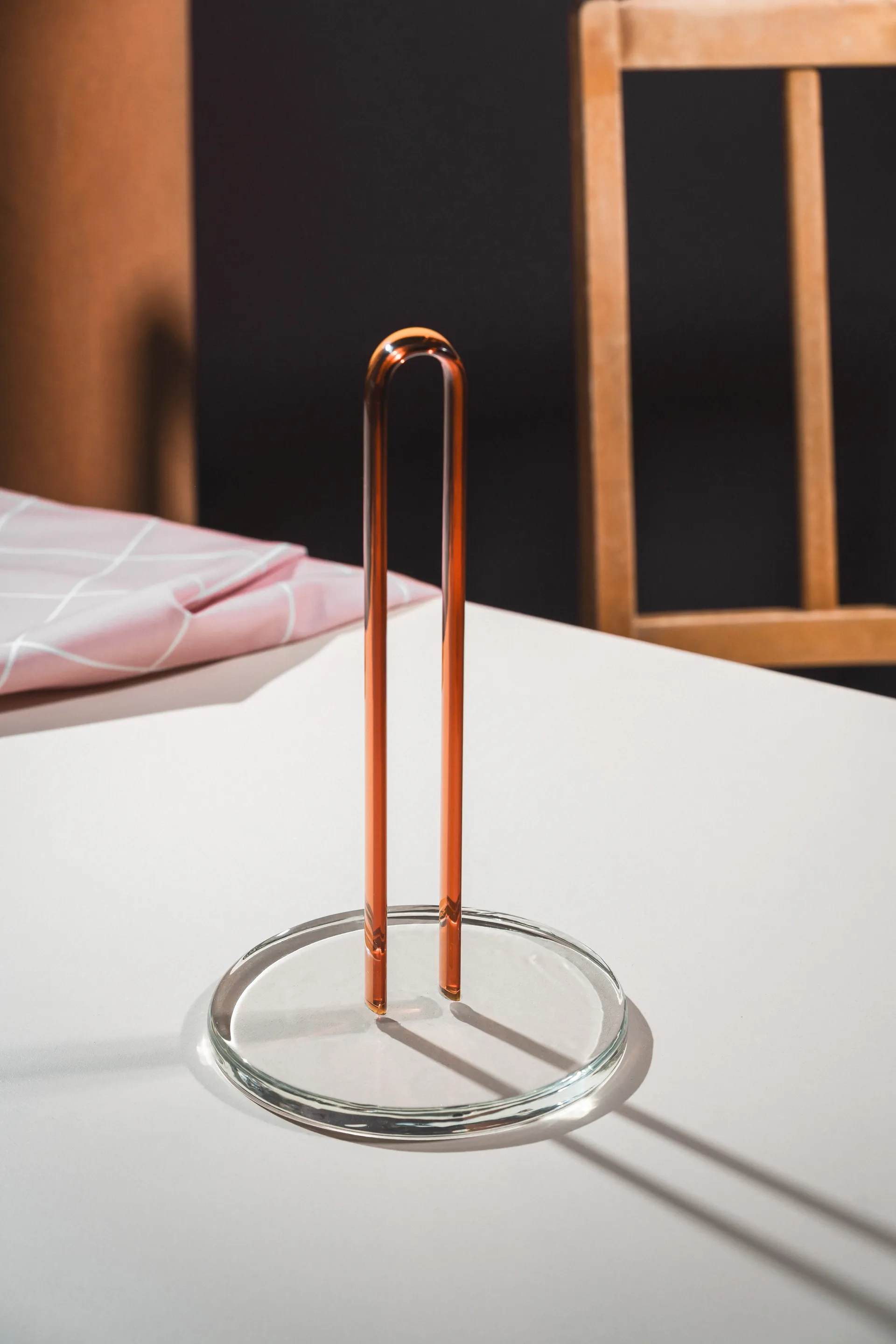 Loop suporte para papel de cozinha 26 cm, Clar-âmbar Muurla