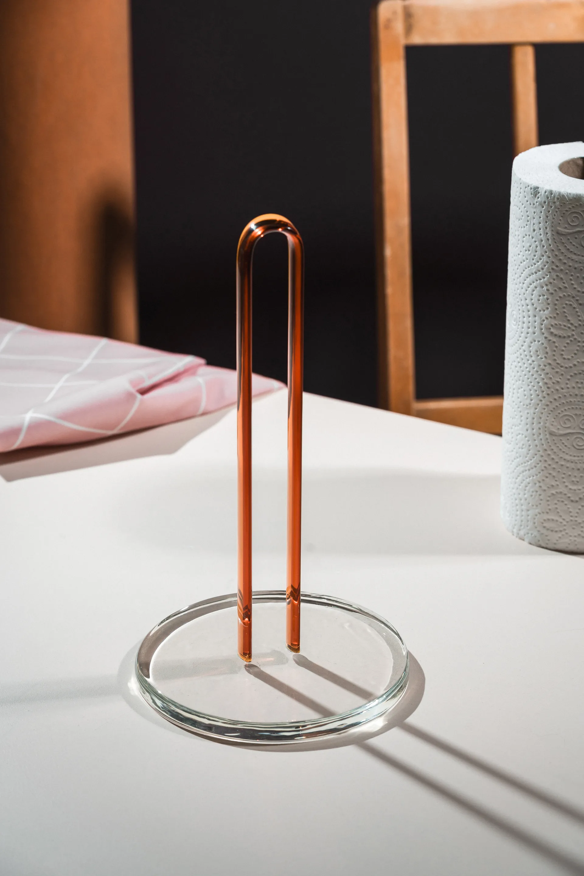 Loop suporte para papel de cozinha 26 cm, Clar-âmbar Muurla