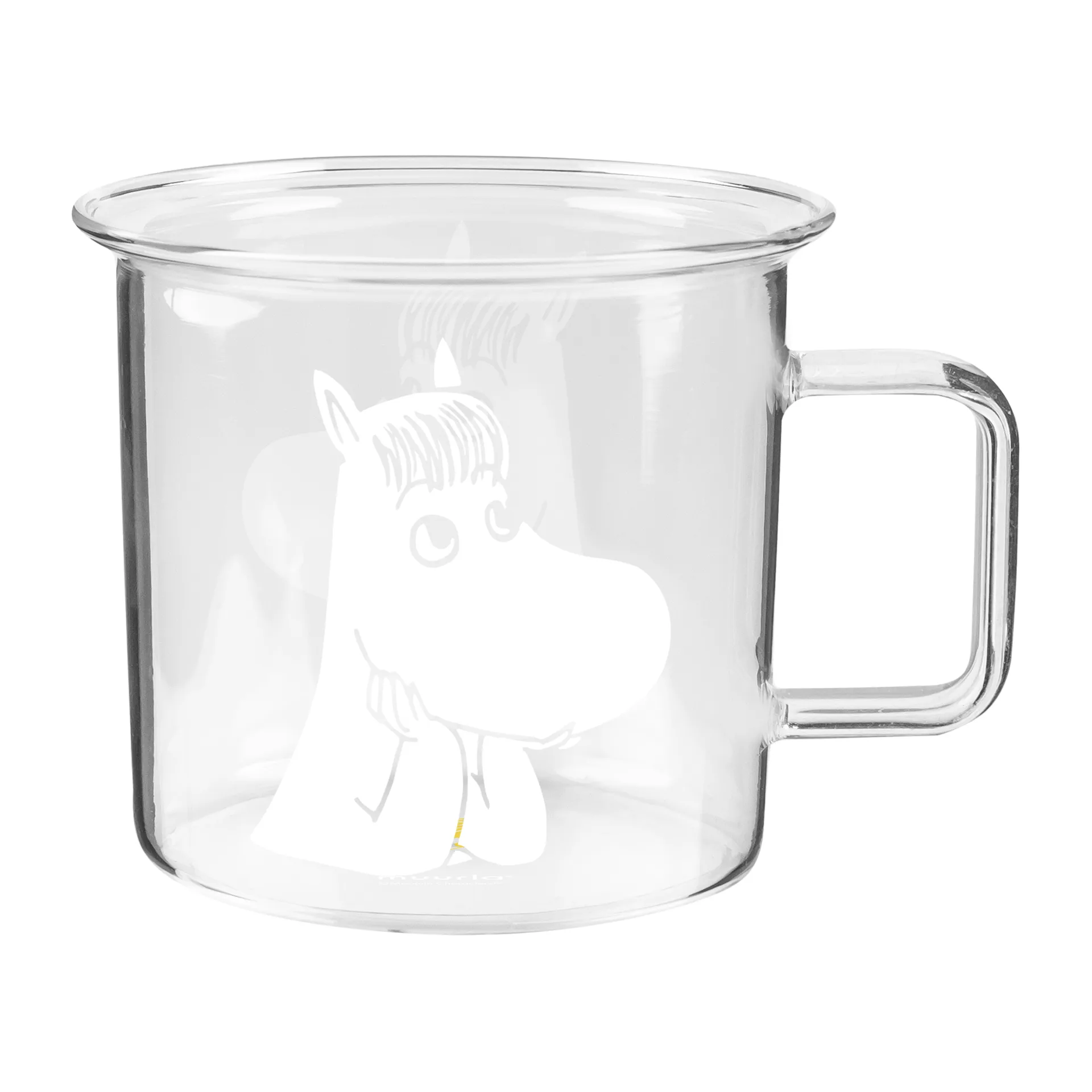 Moomin caneca de vidro transparente 35 cl, Snorkmaiden Muurla