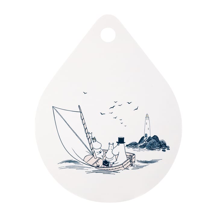 Moomin Chop & Serve tábua de cortar 21x27 cm - Sailors - Muurla