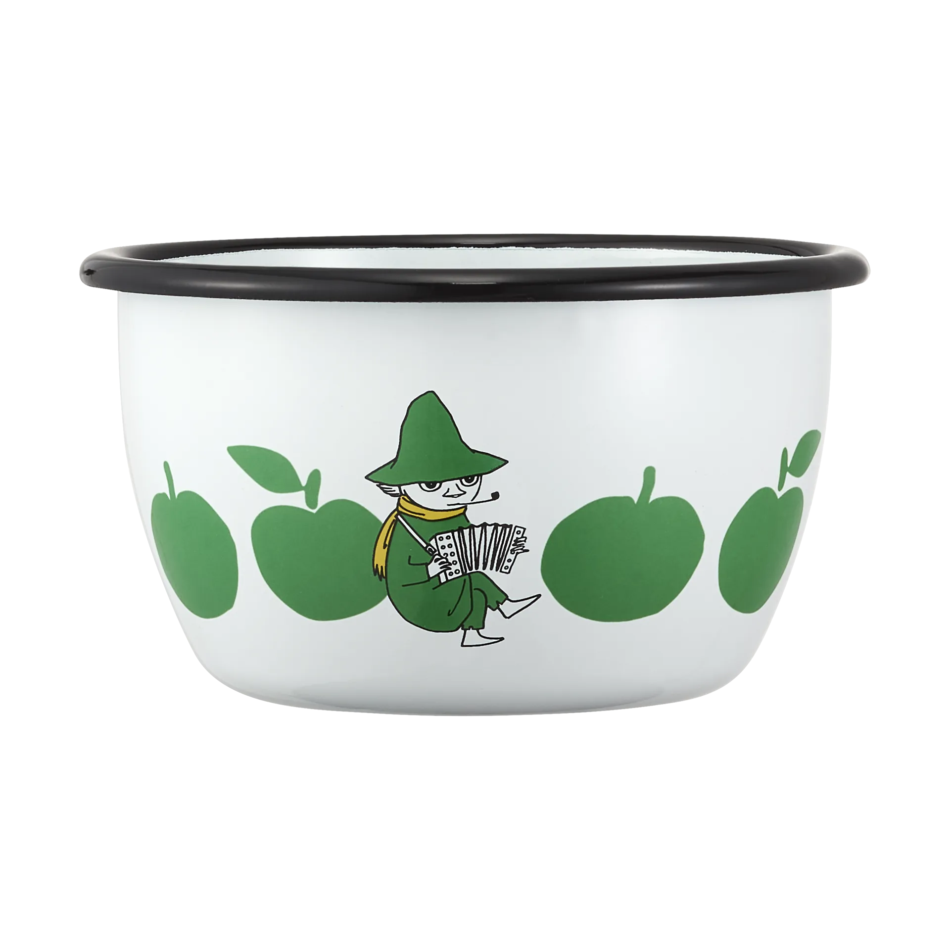 Moomin tigela de esmalte 60 cl, Joyfull Apples Muurla