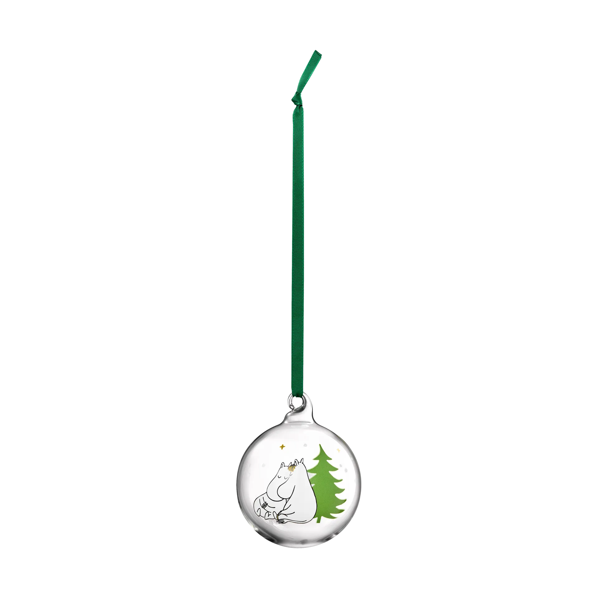 Mumin bola de Natal Ø7 cm, Abeto Muurla