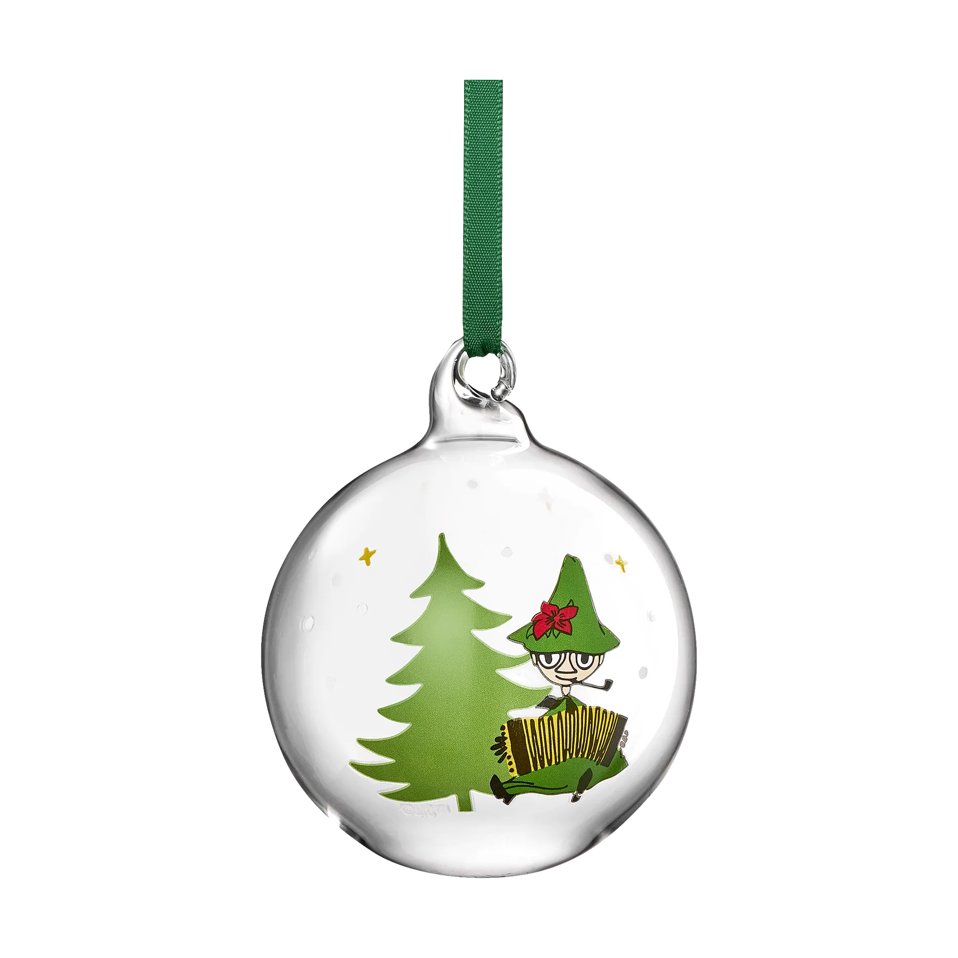 Mumin bola de Natal Ø7 cm, Abeto Muurla