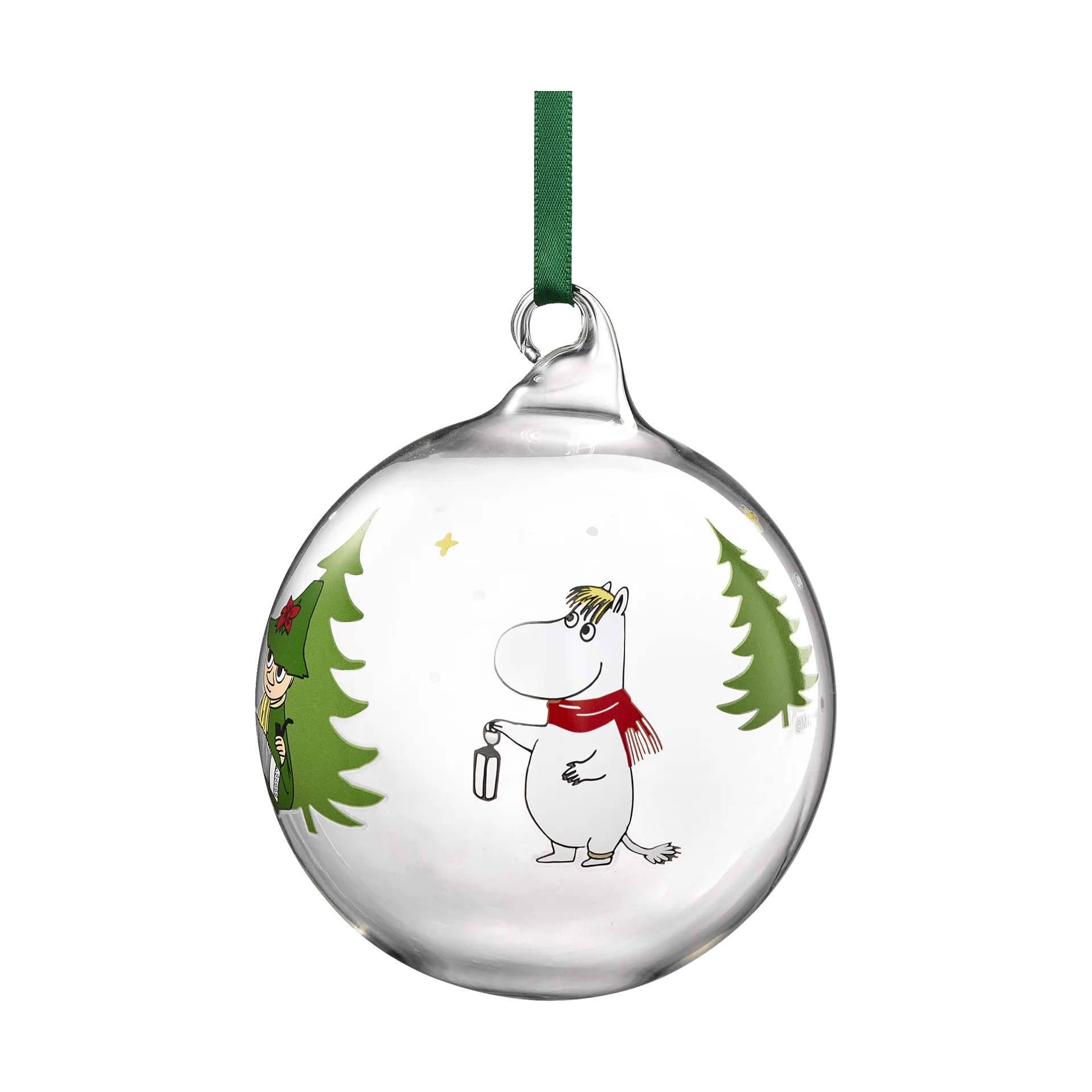 Mumin bola de Natal Ø9 cm, Abeto Muurla