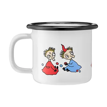Mumin caneca de esmalte 1,5 dl - Thingumy and bob - Muurla