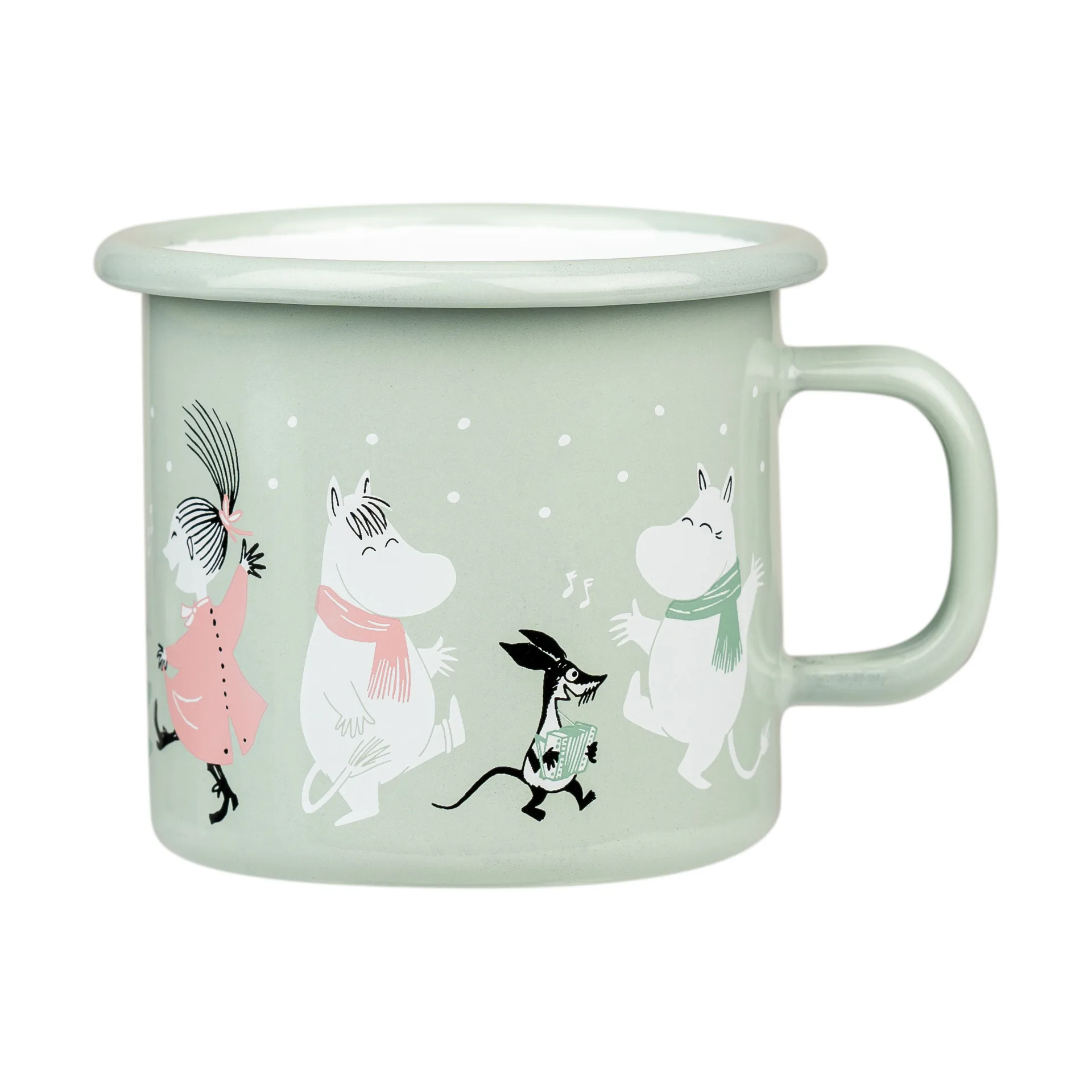 Mumin caneca de esmalte 25 cl, Festive spirits Muurla
