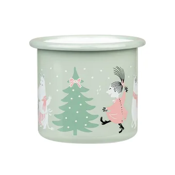 Mumin caneca de esmalte 25 cl - Festive spirits - Muurla