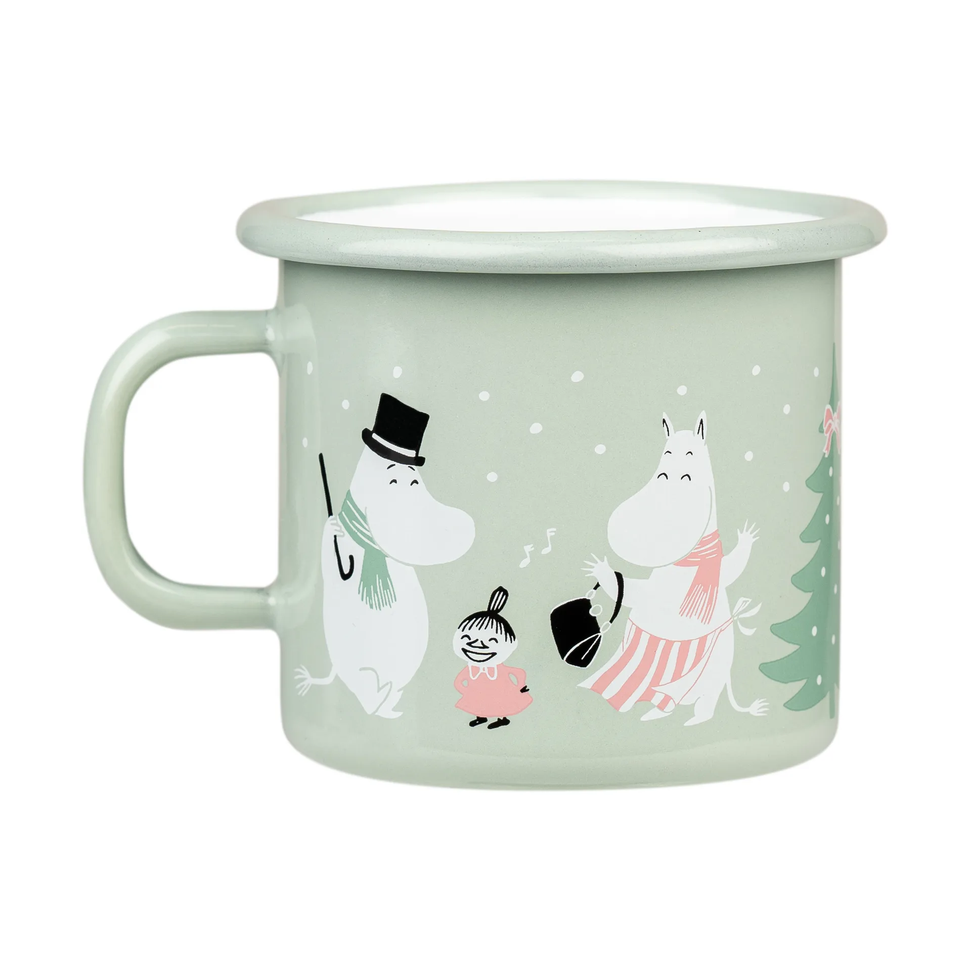 Mumin caneca de esmalte 25 cl, Festive spirits Muurla