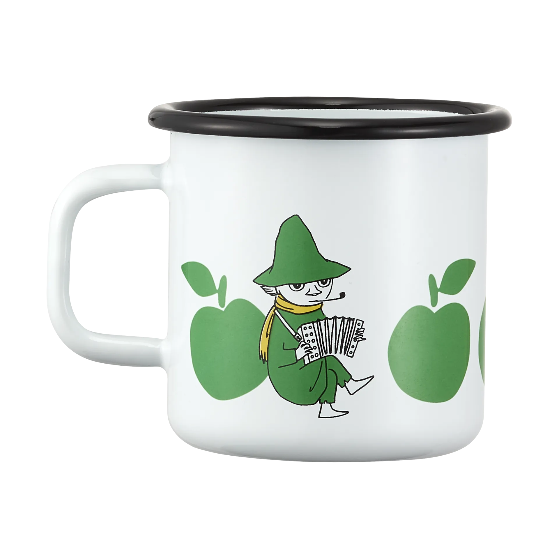 Mumin caneca de esmalte 25 cl, Joyfull Apples Muurla