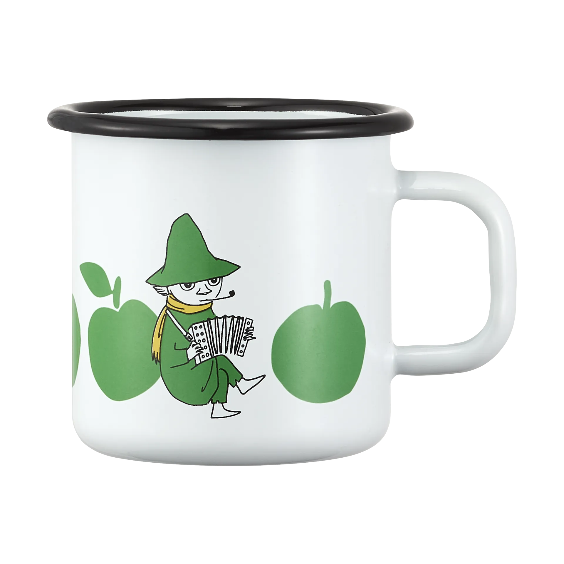Mumin caneca de esmalte 25 cl, Joyfull Apples Muurla