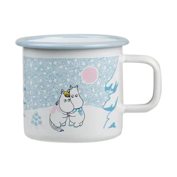 Mumin caneca de esmalte 25 cl - Let it snow - Muurla