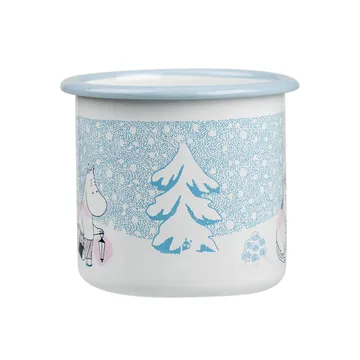 Mumin caneca de esmalte 25 cl - Let it snow - Muurla