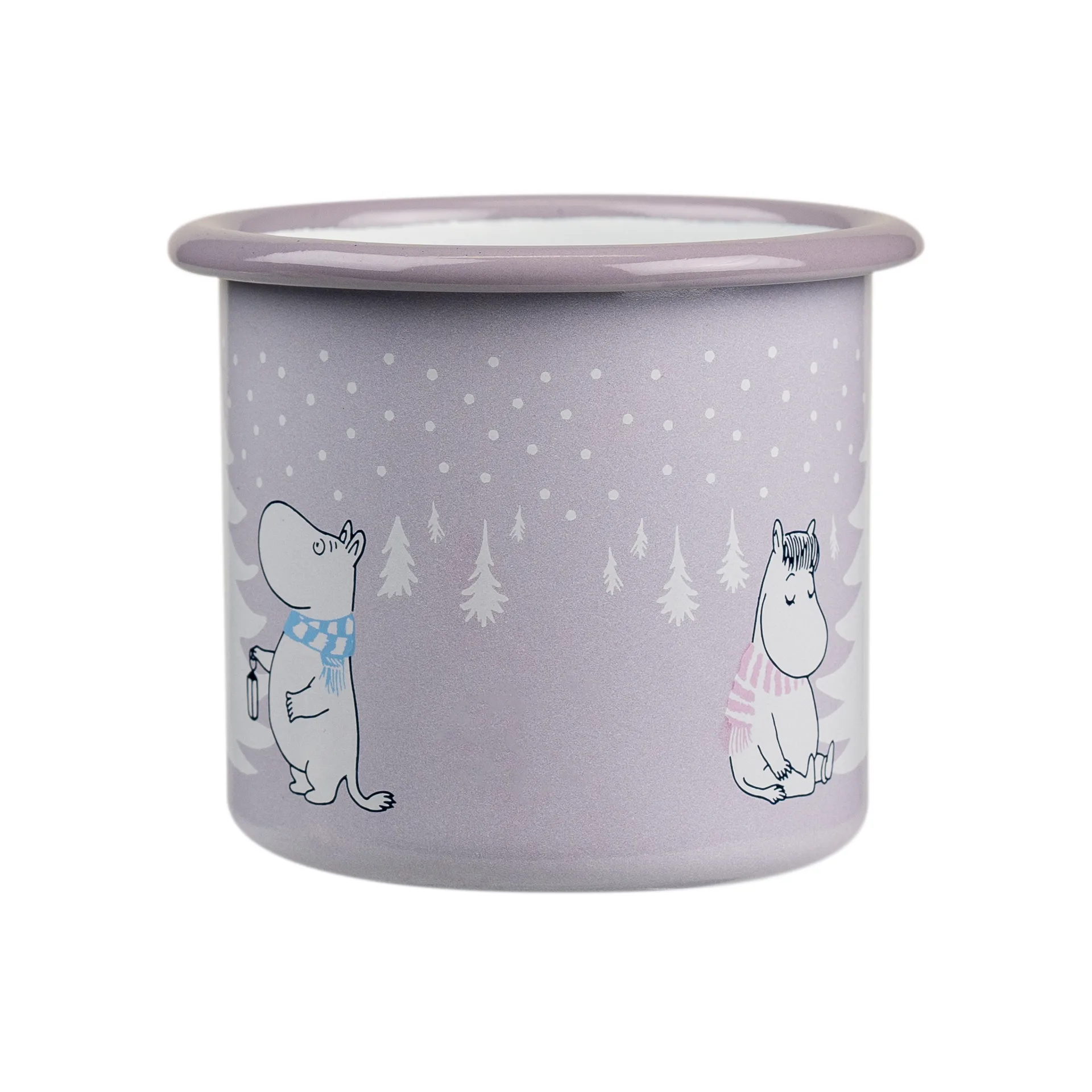 Mumin caneca de esmalte 25 cl, Snowfall Muurla