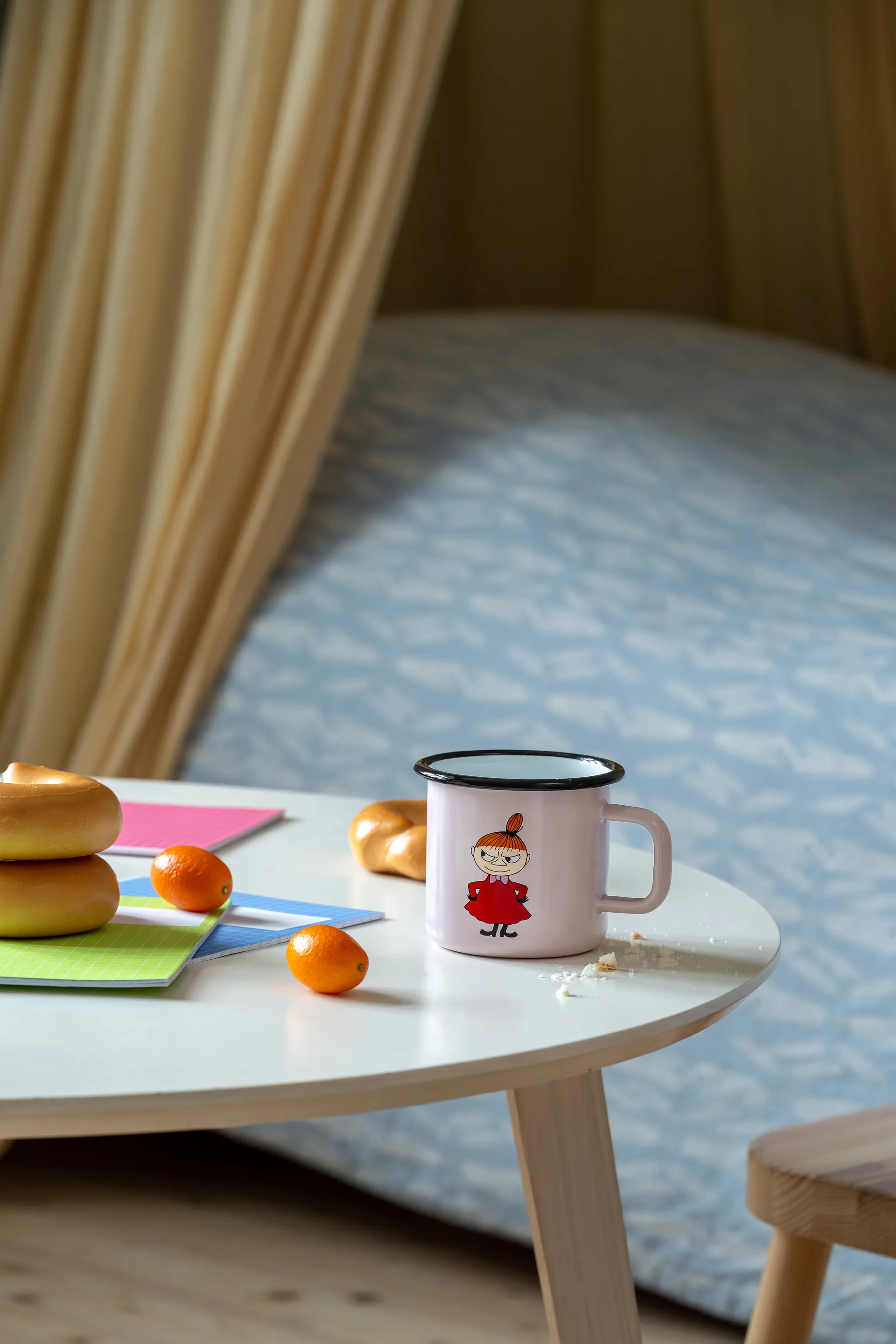 Mumin caneca de esmalte 37 cl, Little My Muurla