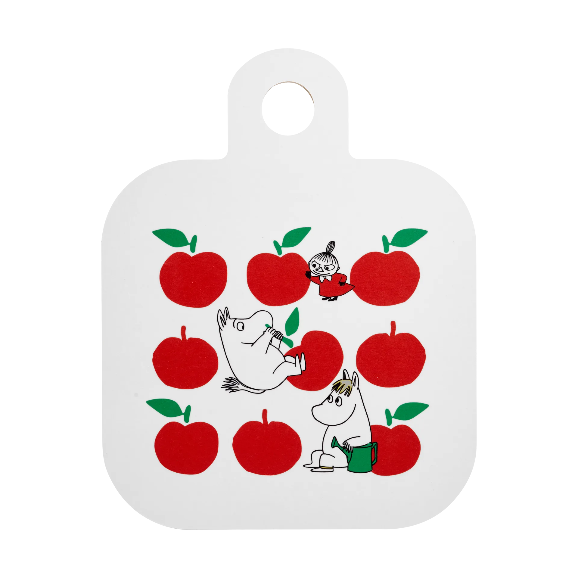 Mumin Chop & Serve tábua de cortar 25x32 cm, Joyfull Apples Muurla