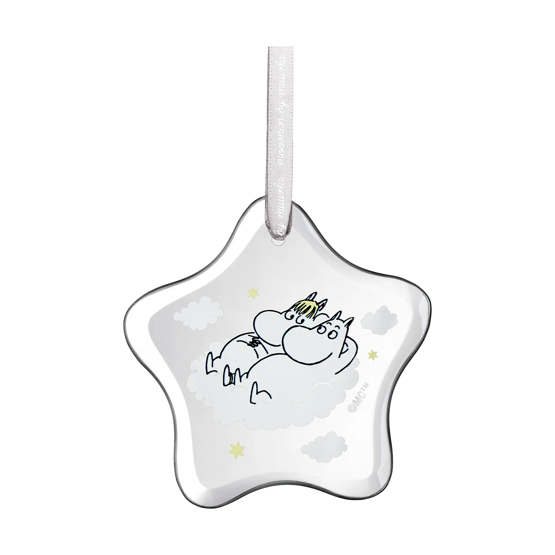 Mumin enfeite decorativo, Snorkmaiden e Moomin Muurla