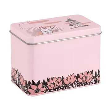 Mumin Friendship caixa de lata - Friendship, 12x8x9 cm - Muurla